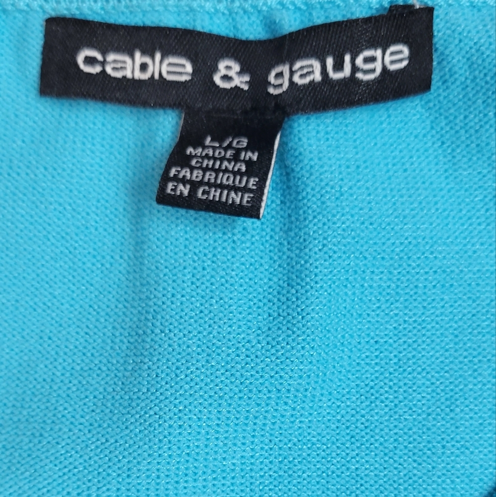 Cable and Gauge sweater - Picture 6 of 6